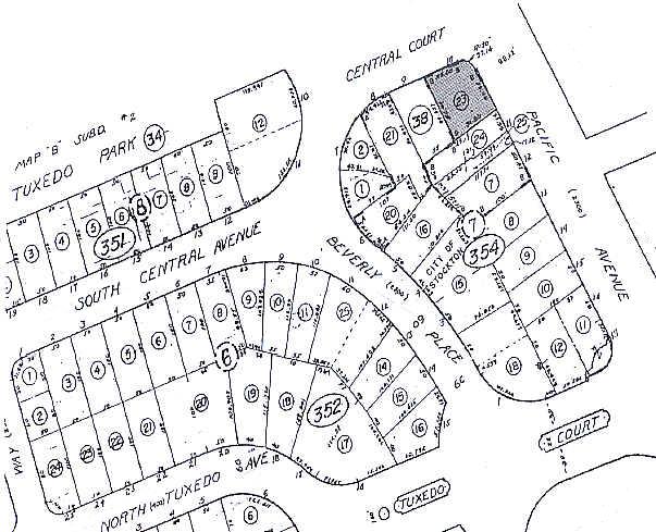 2363 Pacific Ave, Stockton, CA à vendre - Plan cadastral - Image 2 de 6