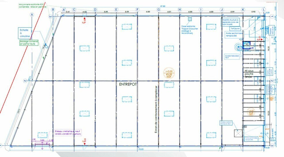 6 Avenue Armand Esders, Le Blanc-Mesnil for lease - Floor Plan - Image 3 of 3