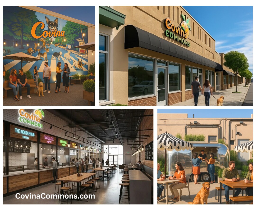 138-142 E College St, Covina, CA for lease Primary Photo- Image 1 of 4