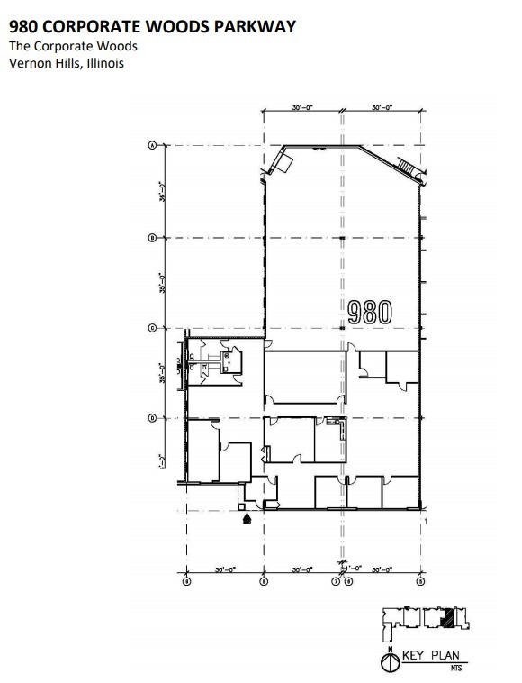 950-990 Corporate Woods Pky, Vernon Hills, IL à louer Plan d  tage- Image 1 de 1