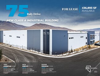 Plus de détails pour 75 Italy Drive, Sparks, NV - Industriel à louer