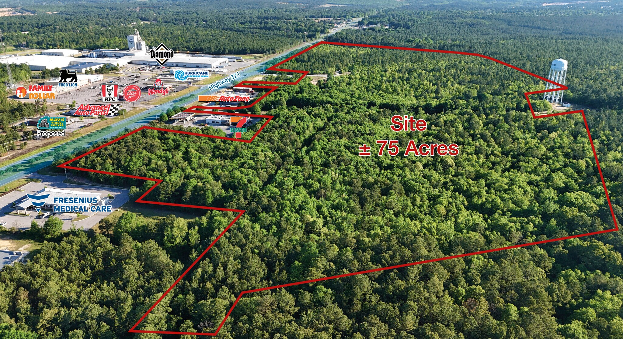 Hwy 321, Gaston, SC for sale Building Photo- Image 1 of 2