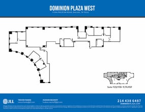 17304 Preston Rd, Dallas, TX à louer Plan d’étage- Image 2 de 2