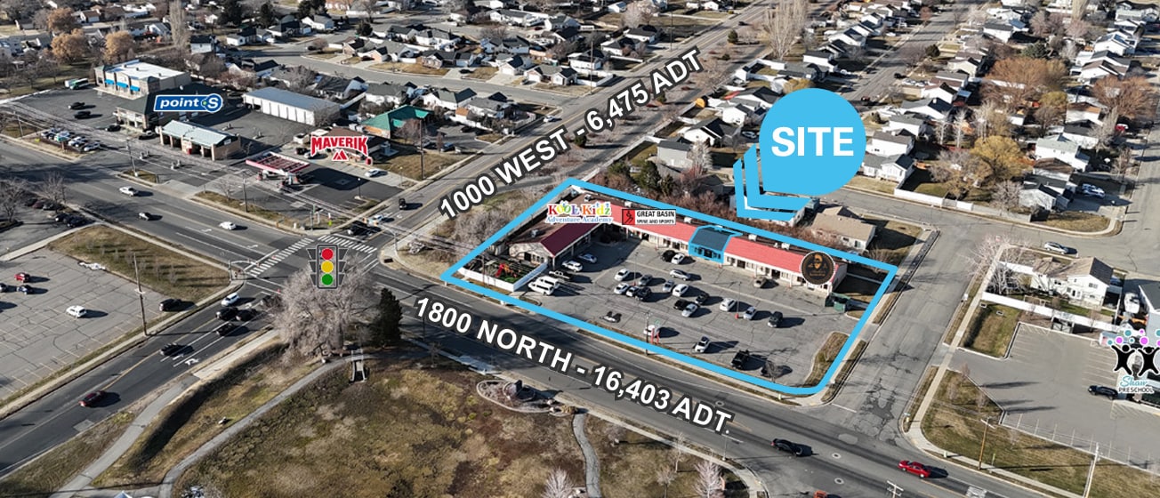 928 W 1800 N, Clinton, UT for lease Aerial- Image 1 of 3