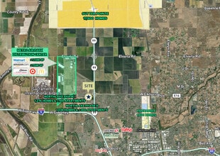 SEC W Elkhorn Blvd & Waterside Dr, Sacramento, CA - AERIAL  map view