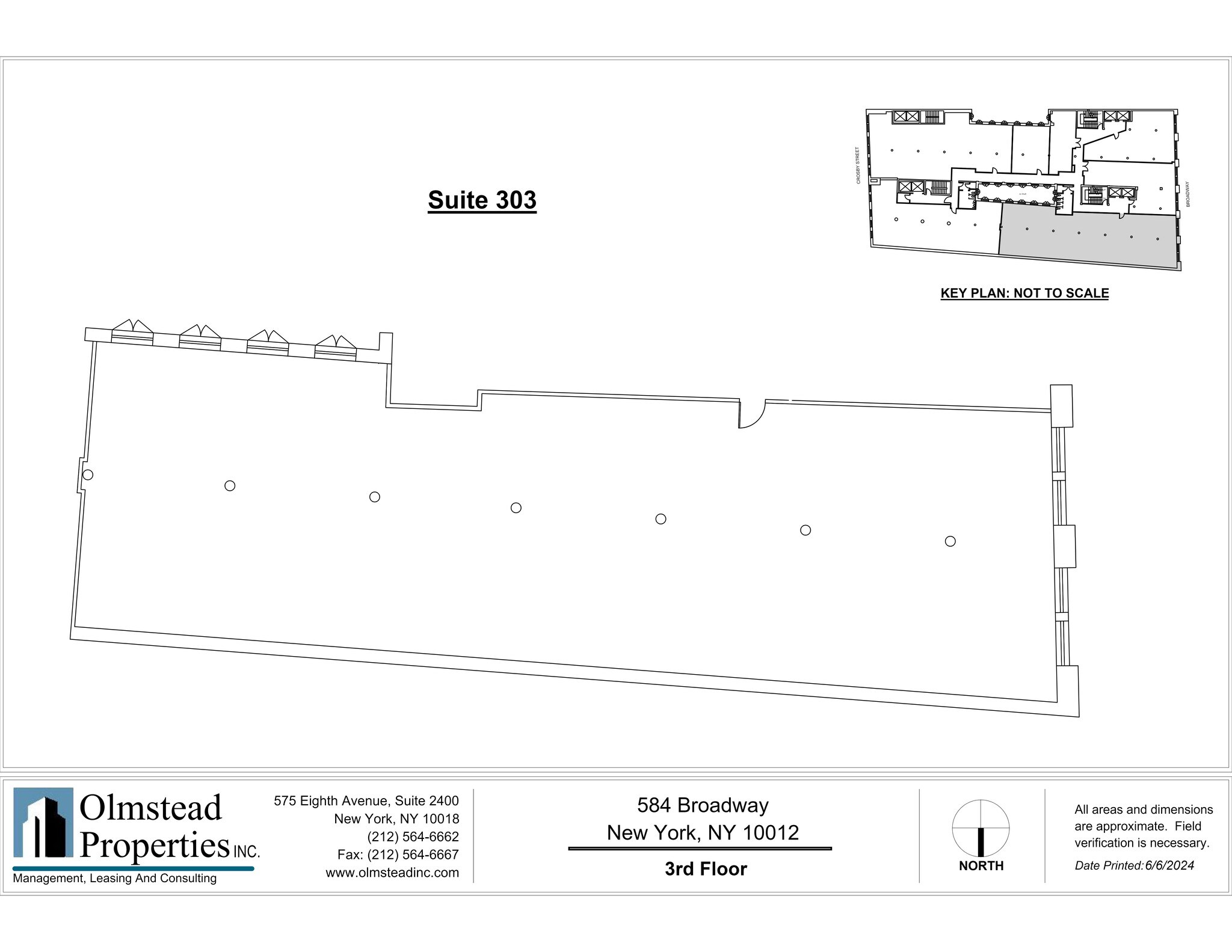 584-590 Broadway, New York, NY à louer Plan de site- Image 1 de 1