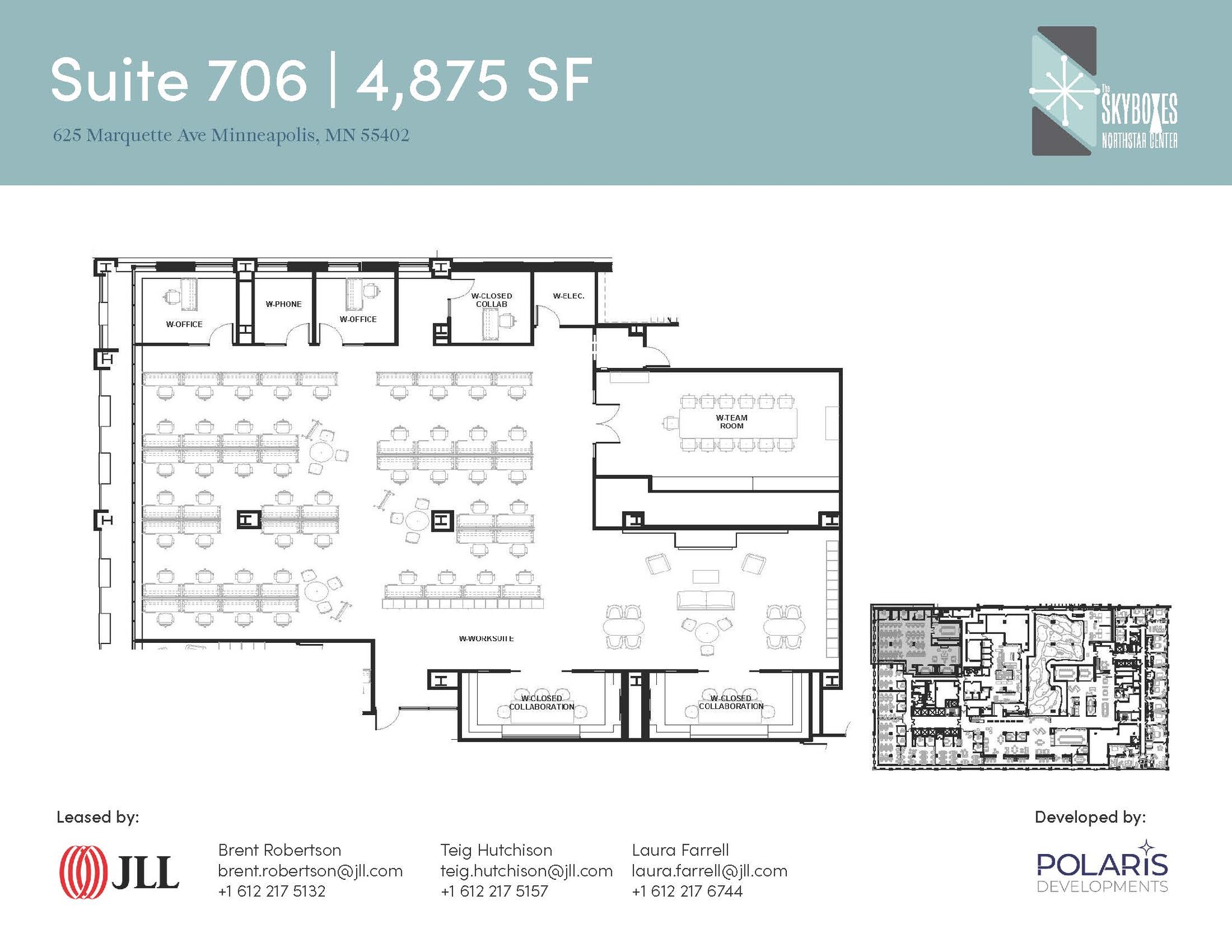 625 Marquette Ave, Minneapolis, MN for lease Floor Plan- Image 1 of 1