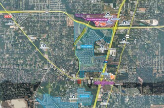 23980 FM 1314 Rd, Porter, TX - Aerial  map view
