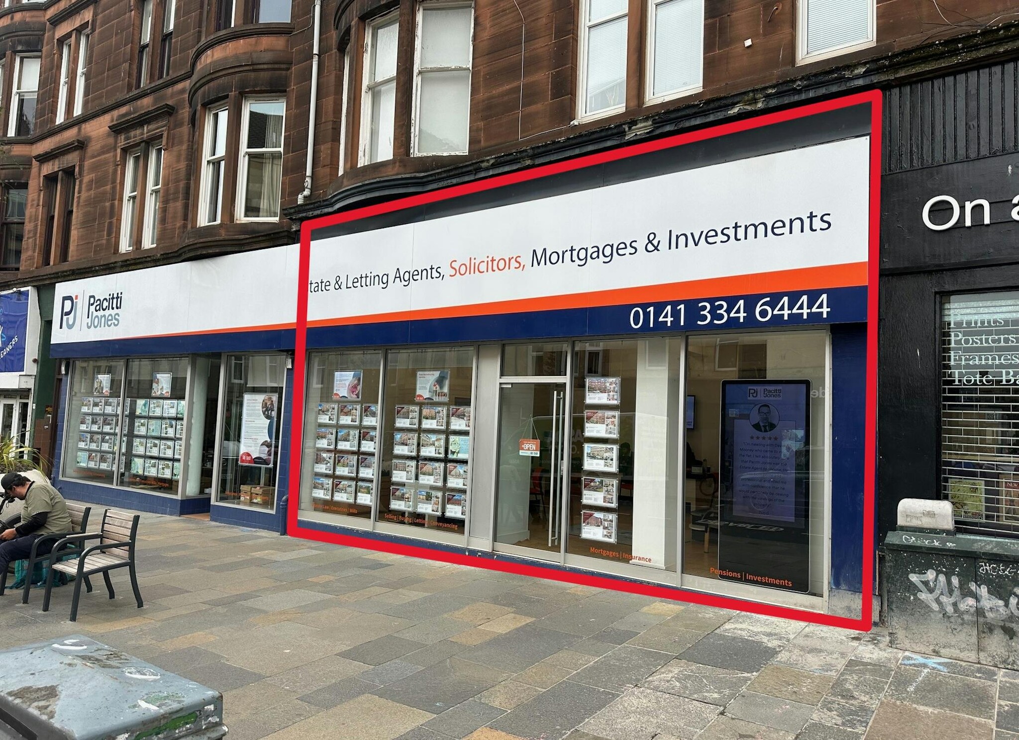 2/4 Havelock Street, Glasgow, Glasgow à louer Photo du bâtiment- Image 1 de 2