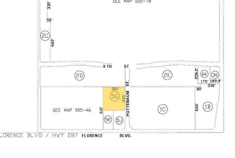 805 N Pottebaum Rd, Casa Grande, AZ for sale - Plat Map - Image 2 of 10