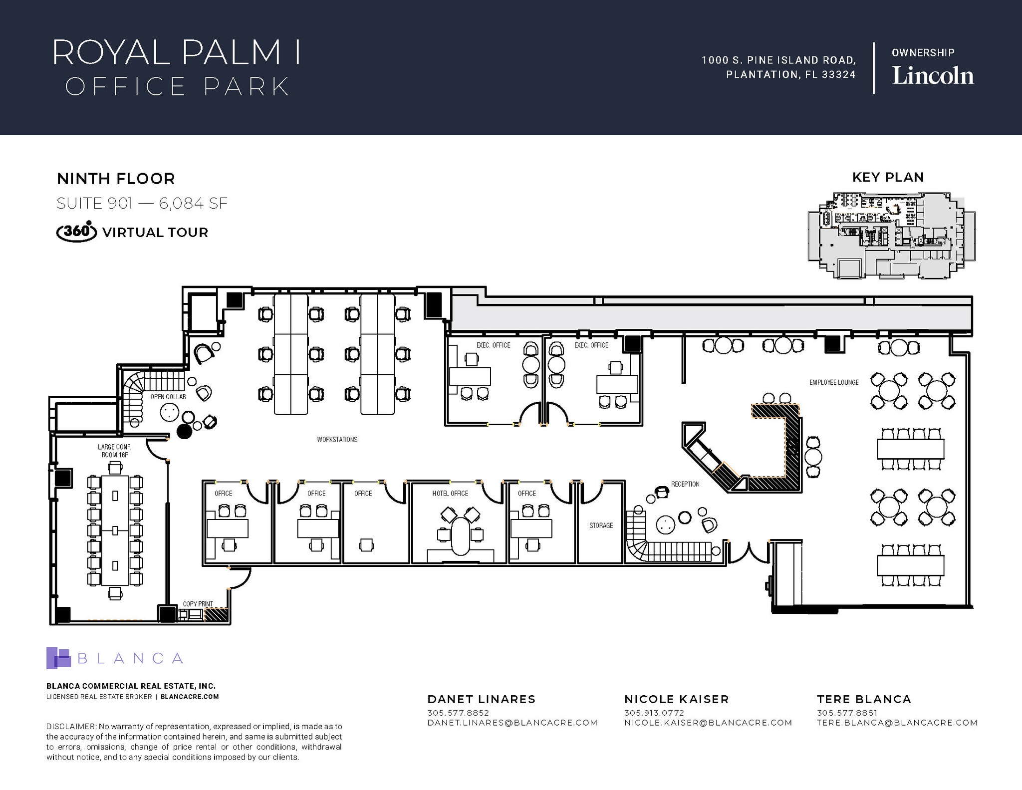 1000 S Pine Island Rd, Plantation, FL for lease Floor Plan- Image 1 of 1