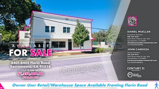 Plus de détails pour 8401-8403 Florin Rd, Sacramento, CA - Commerce de détail à vendre
