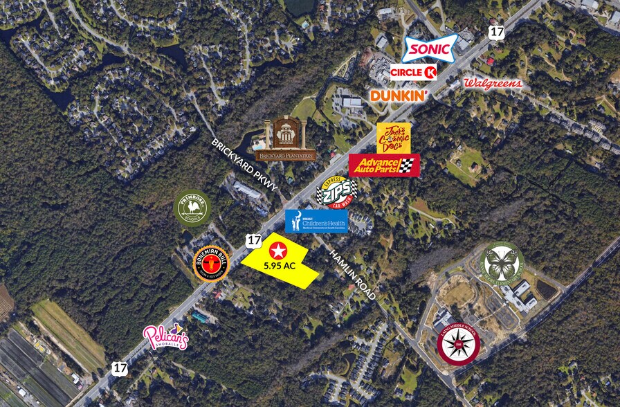 2699 N Highway 17, Mount Pleasant, SC à vendre - Photo du bâtiment - Image 2 de 9
