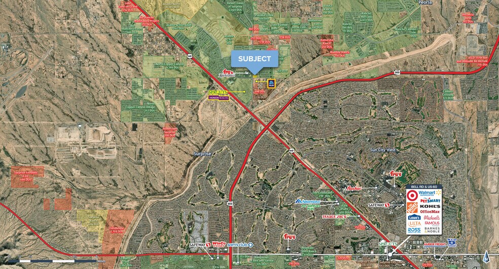 E/NEC 163rd Ave & Pinnacle Peak Rd ave, Surprise, AZ à louer - Photo du bâtiment - Image 2 de 4