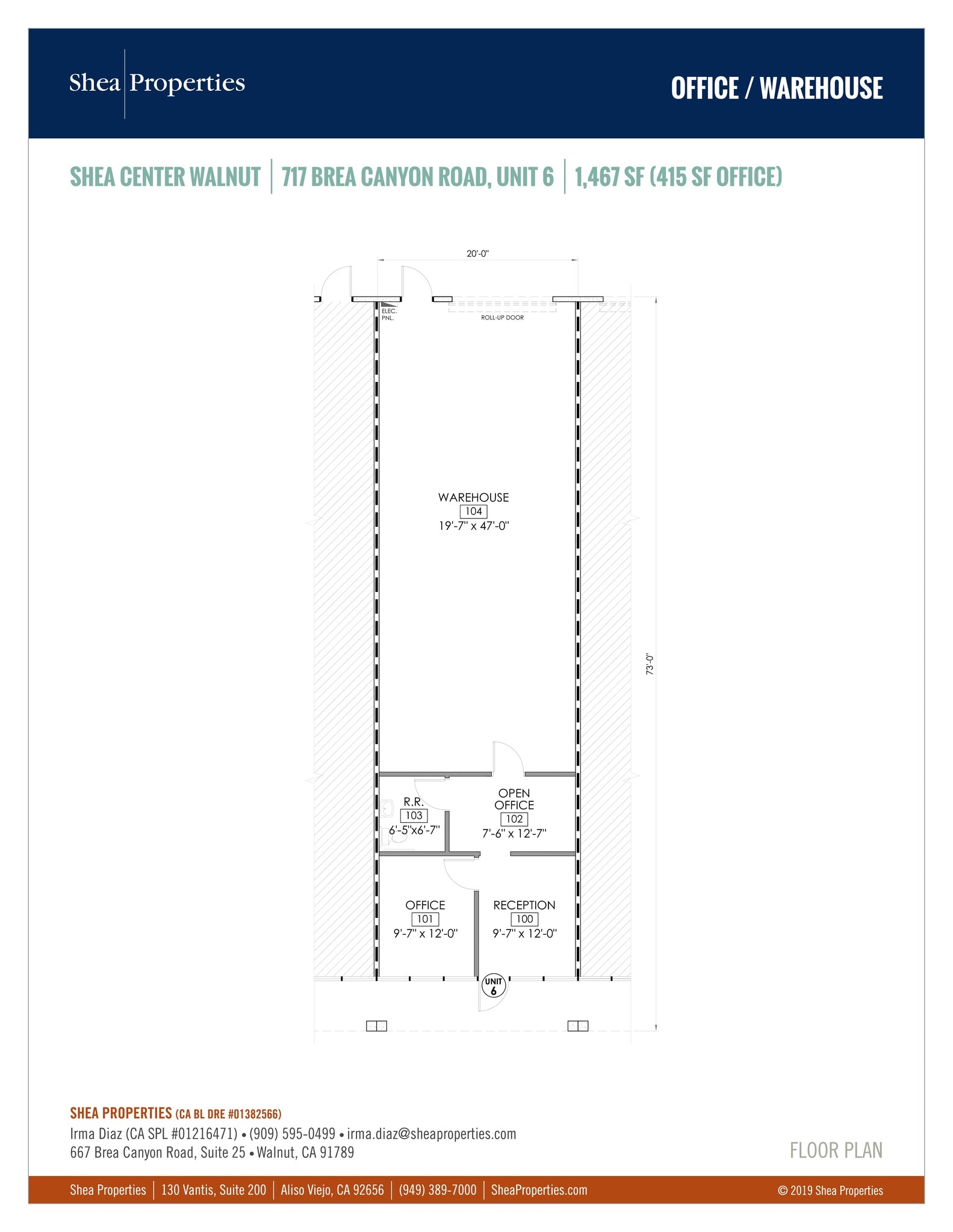 657-727 Brea Canyon Rd, Walnut, CA for lease Site Plan- Image 1 of 1