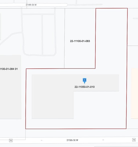 7925 215th St W, Lakeville, MN for lease - Plat Map - Image 2 of 6