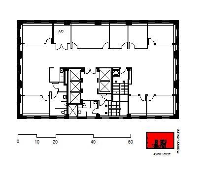 315 Madison Ave, New York, NY à louer Plan d  tage- Image 1 de 1