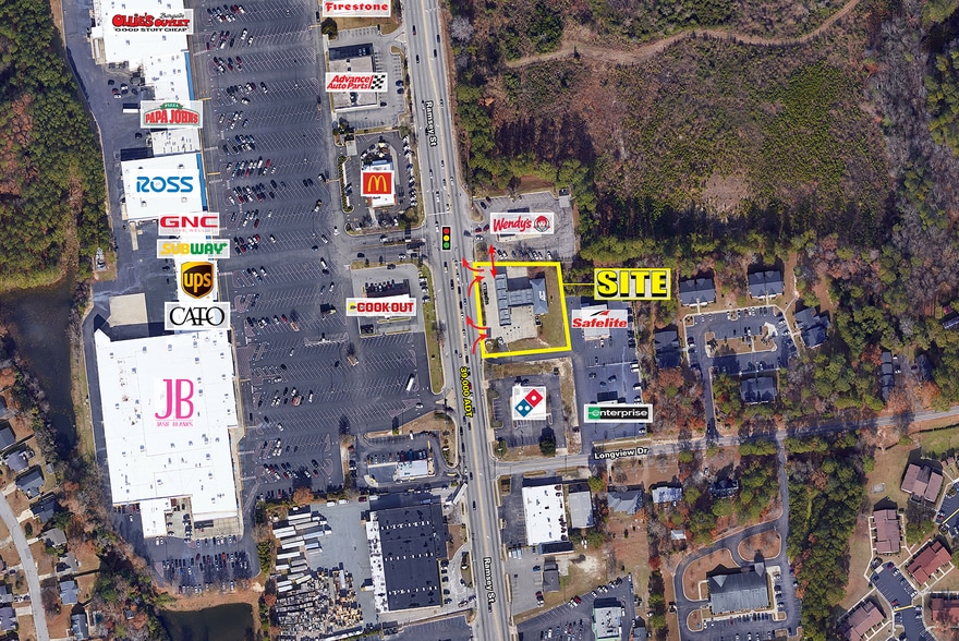 3740 Ramsey St, Fayetteville, NC for sale - Aerial - Image 3 of 5