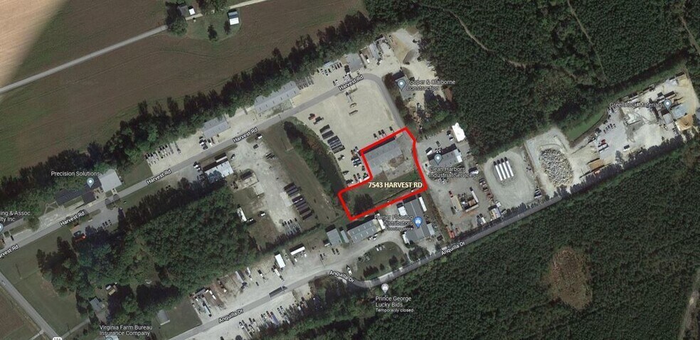 7543 Harvest Rd, Prince George, VA à louer - Photo du bâtiment - Image 2 de 9