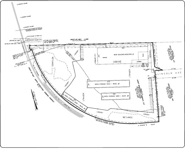 1069 Lincoln Ave, North Charleston, SC à louer - Plan cadastral - Image 3 de 5