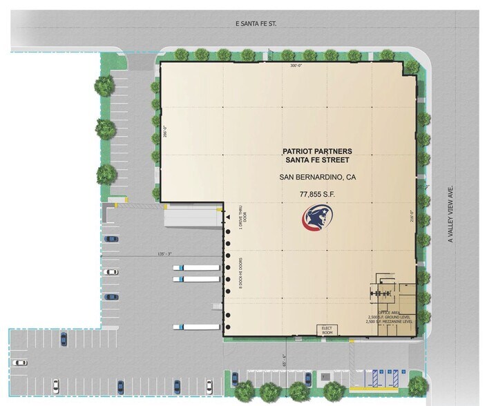 575 E Santa Fe St, San Bernardino, CA à vendre - Plan de site - Image 3 de 4