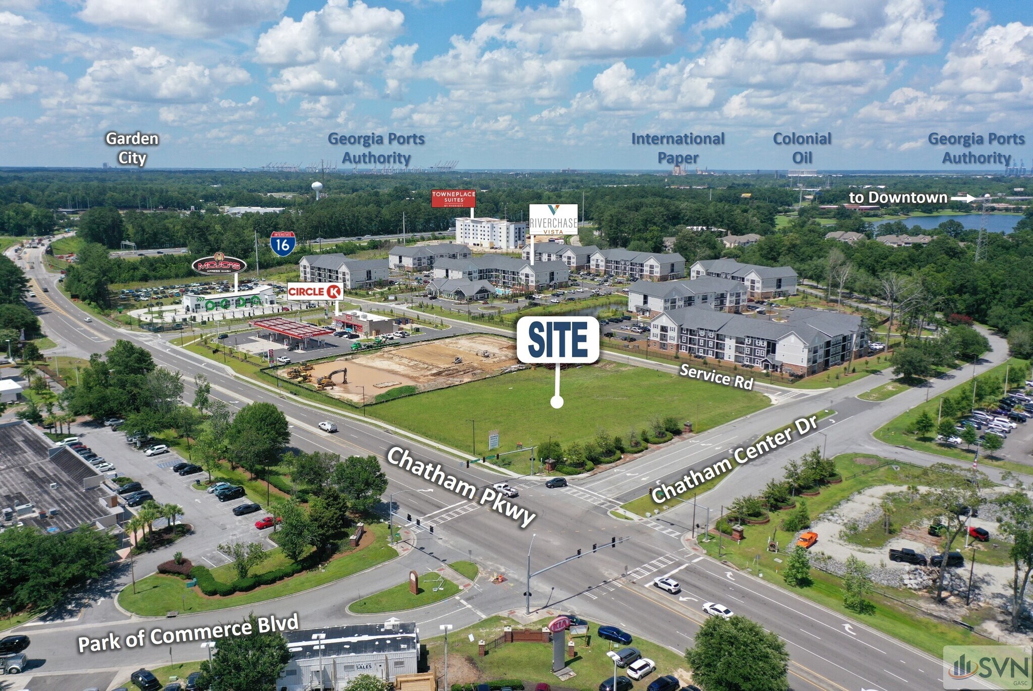 Chatham Parkway & Chatham Center Drive, Savannah, GA à louer Photo principale- Image 1 de 9