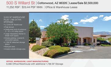 500 S Willard St, Cottonwood, AZ à louer Photo du b timent- Image 1 de 8