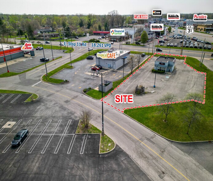7609-7823 S US Highway 31, Indianapolis, IN à louer - Photo du bâtiment - Image 2 de 3
