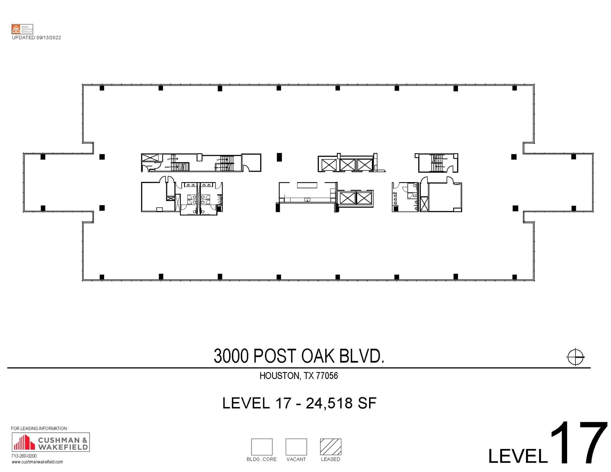 3000 Post Oak Blvd, Houston, TX for lease Floor Plan- Image 1 of 1