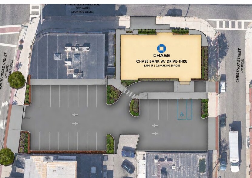 55 N Broad St, Ridgewood, NJ à vendre - Plan de site - Image 2 de 6