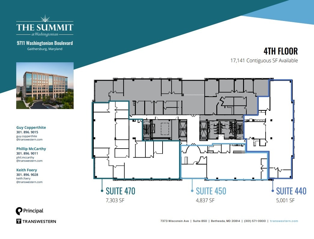 9711 Washingtonian Blvd, Gaithersburg, MD for lease Floor Plan- Image 1 of 1