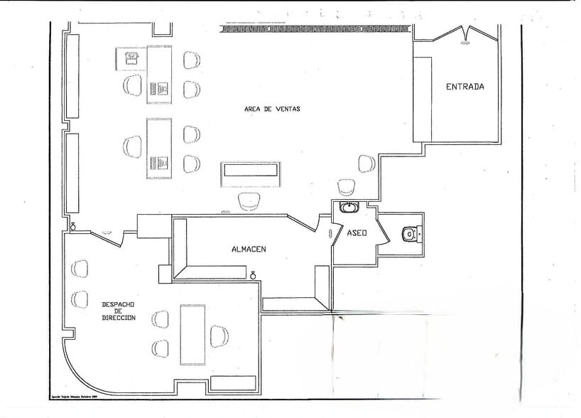 Retail in Madrid, Madrid for lease - Typical Floor Plan - Image 2 of 2