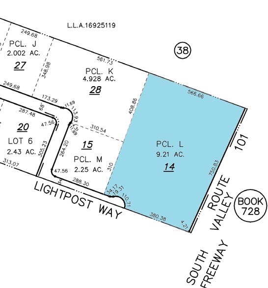 925 Lightpost Way, Morgan Hill, CA à louer - Plan cadastral - Image 2 de 4
