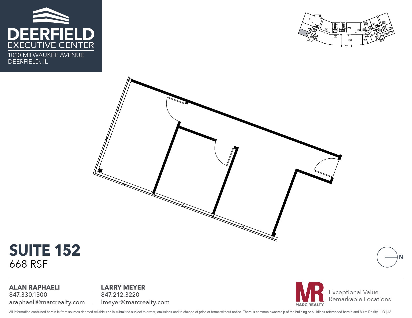 1020 Milwaukee Ave, Deerfield, IL for lease Floor Plan- Image 1 of 1