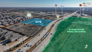 Plus de détails pour NEQ COIT RD & MAIN ST, Frisco, TX - Vente au détail à louer