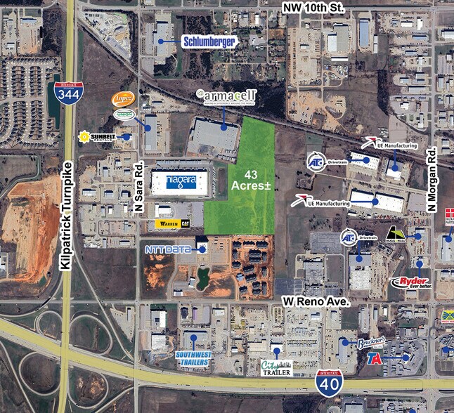 W RENO AVE. & N SARA Rd, Oklahoma City, OK à vendre - Photo du bâtiment - Image 2 de 2