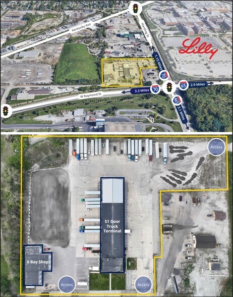 1560 W Raymond St, Indianapolis, IN à louer - Photo du bâtiment - Image 2 de 10