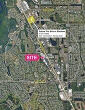 10045 S US Highway 1, Port Saint Lucie, FL - Aérien Vue de la carte