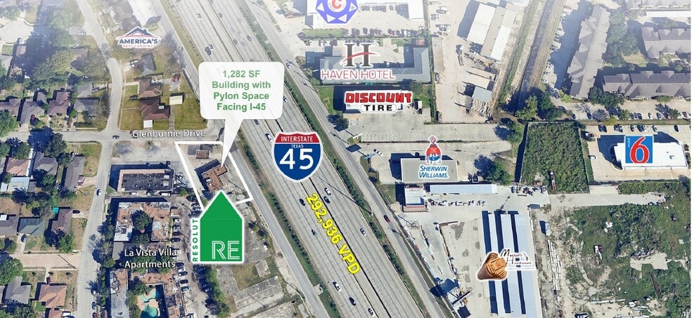 4921 North Freeway, Houston, TX à louer - Photo du bâtiment - Image 1 de 4