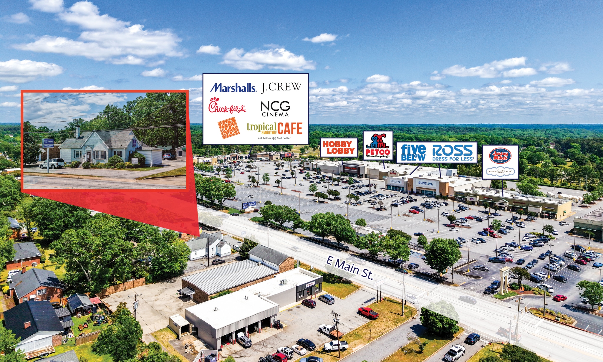 1924 E Main St, Spartanburg, SC for lease Primary Photo- Image 1 of 11