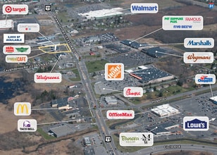 7985-8001 Brewerton Rd, Cicero, NY - AERIAL  map view