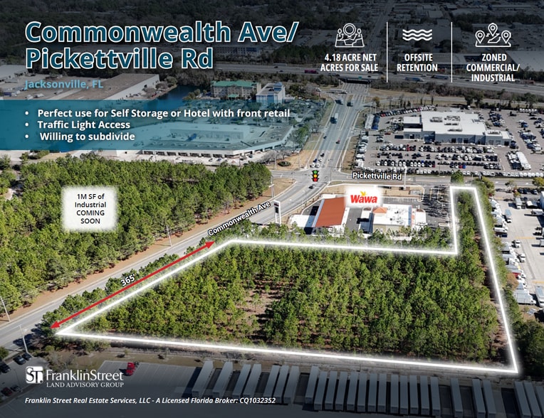 0 Commonwealth Ave, Jacksonville, FL for sale - Primary Photo - Image 1 of 8