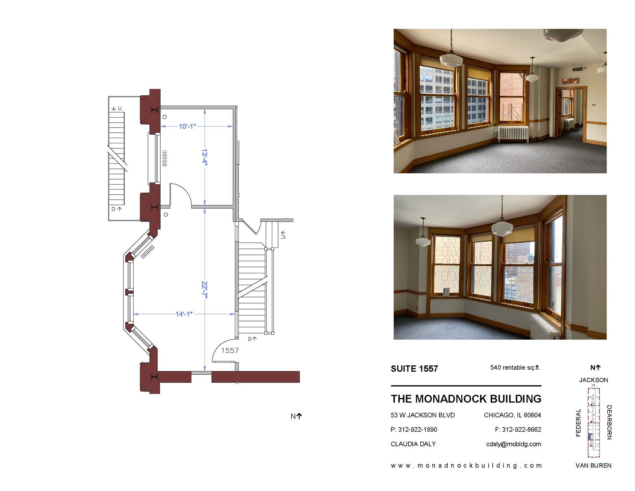 53 W Jackson Blvd, Chicago, IL for lease Building Photo- Image 1 of 4