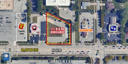 6901 Ridge Rd, Parma, OH - AERIAL  map view - Image1