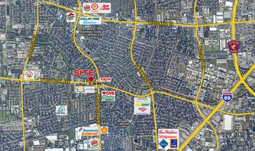 12500 W Bellfort Ave, Houston, TX - Aérien  Vue de la carte