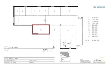9220 Bass Lake Rd, New Hope, MN à louer Plan d’étage- Image 1 de 1