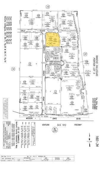 400 Camarillo Ranch Rd, Camarillo, CA à louer - Plan cadastral - Image 2 de 7