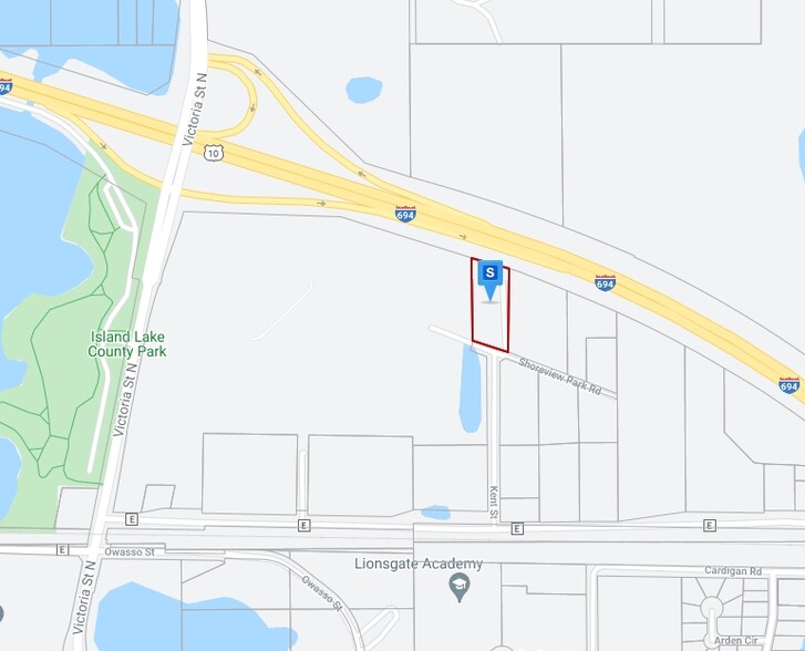559-575 Shoreview Park Rd, Shoreview, MN for lease - Plat Map - Image 2 of 5