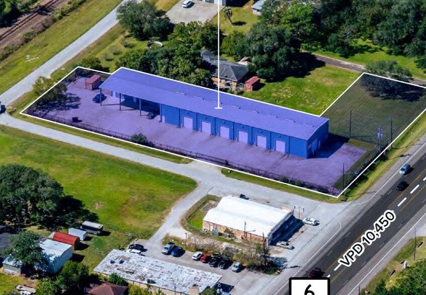 7511 Highway 6, Hitchcock, TX for lease - Aerial - Image 3 of 3