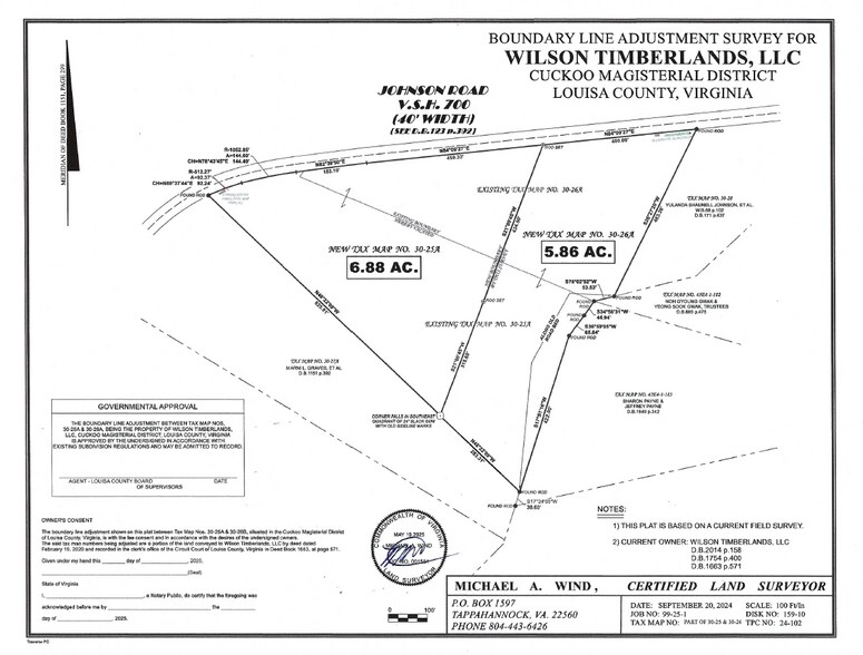 001 Johnson Rd, Mineral, VA à vendre - Plan cadastral - Image 3 de 11